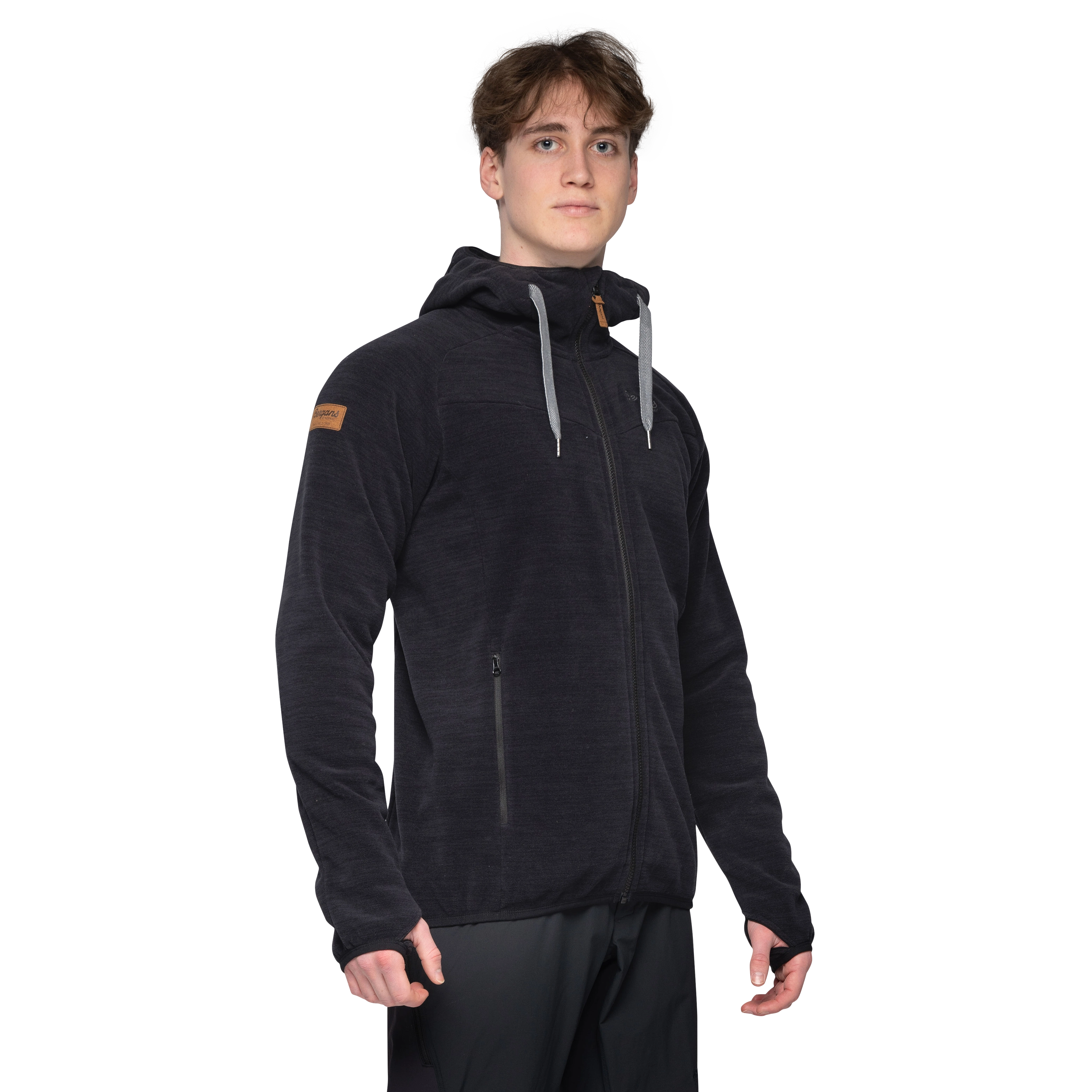 Hareid Fleece Jacket Black