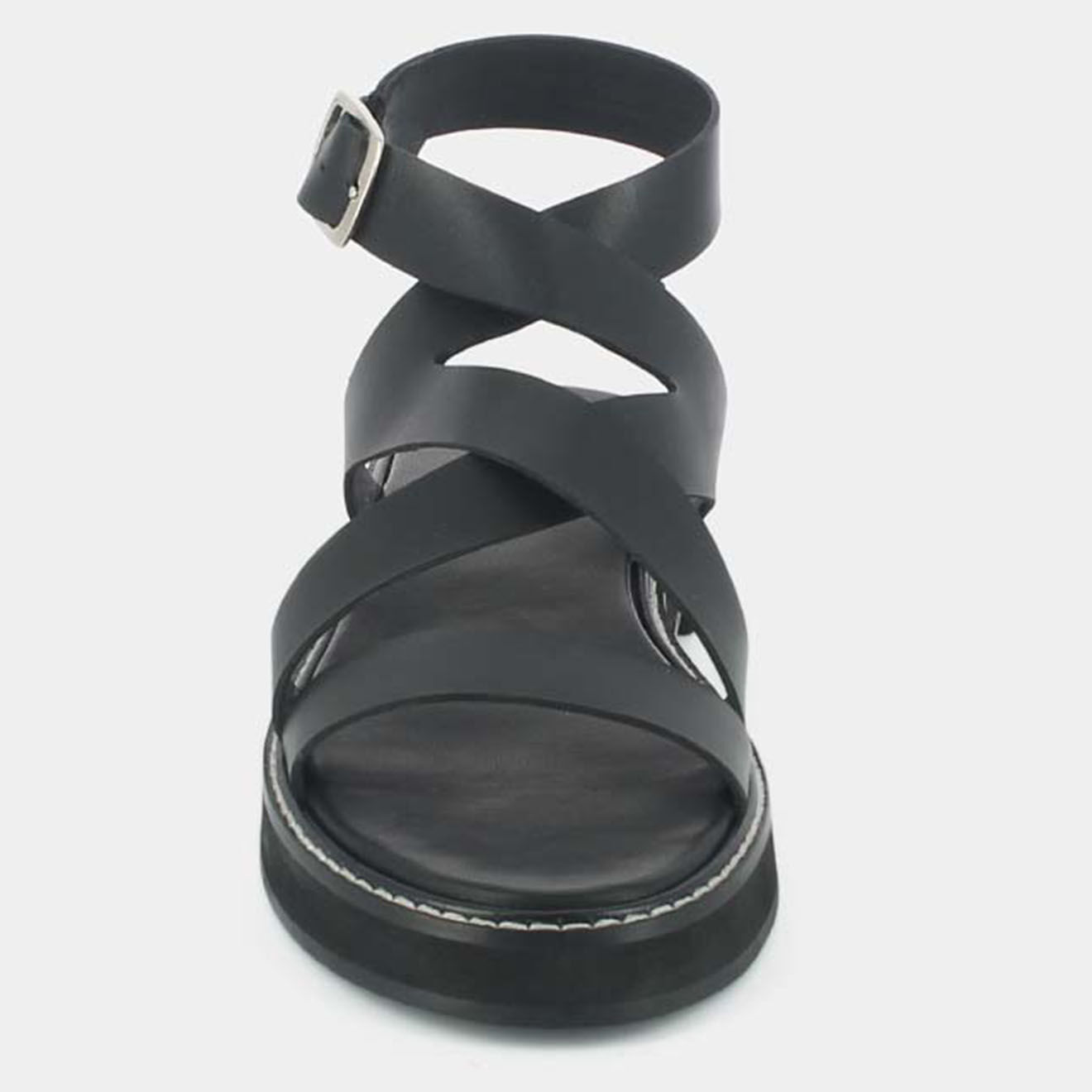 Jonak Sandales en Cuir Warm noires