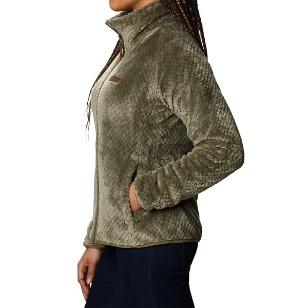 Veste polaire COLUMBIA FIRE SIDE II SHERPA FULL ZIP STONE GREEN