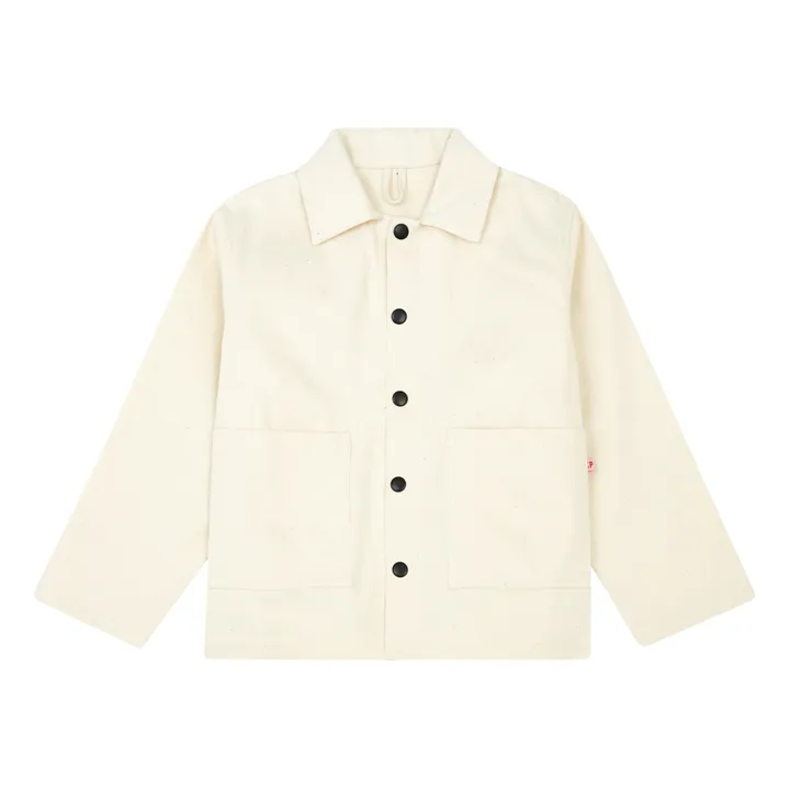 PDenim Veste en Denim Coton Bio | Ecru