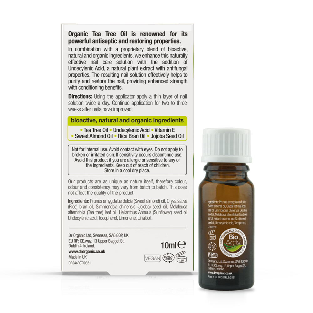 Dr. Organic Tea Tree Nagel Solution10 ml
