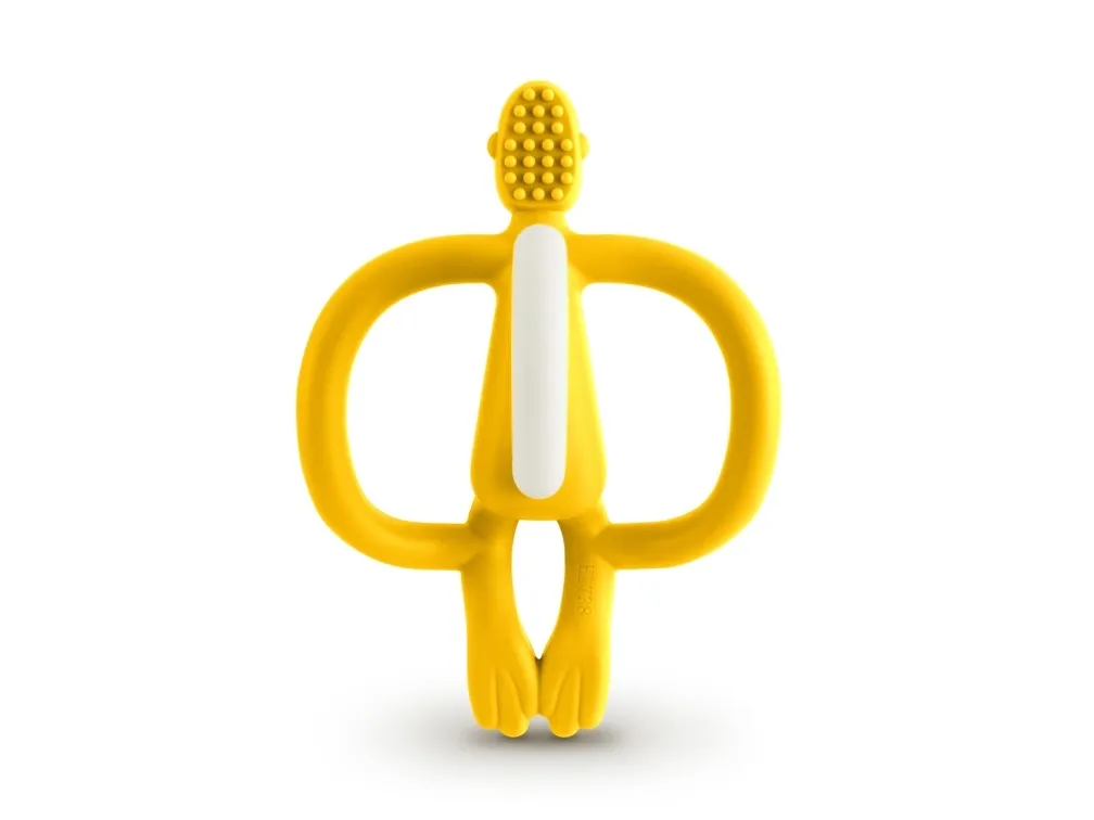 Matchstick Monkey Teething Yellow