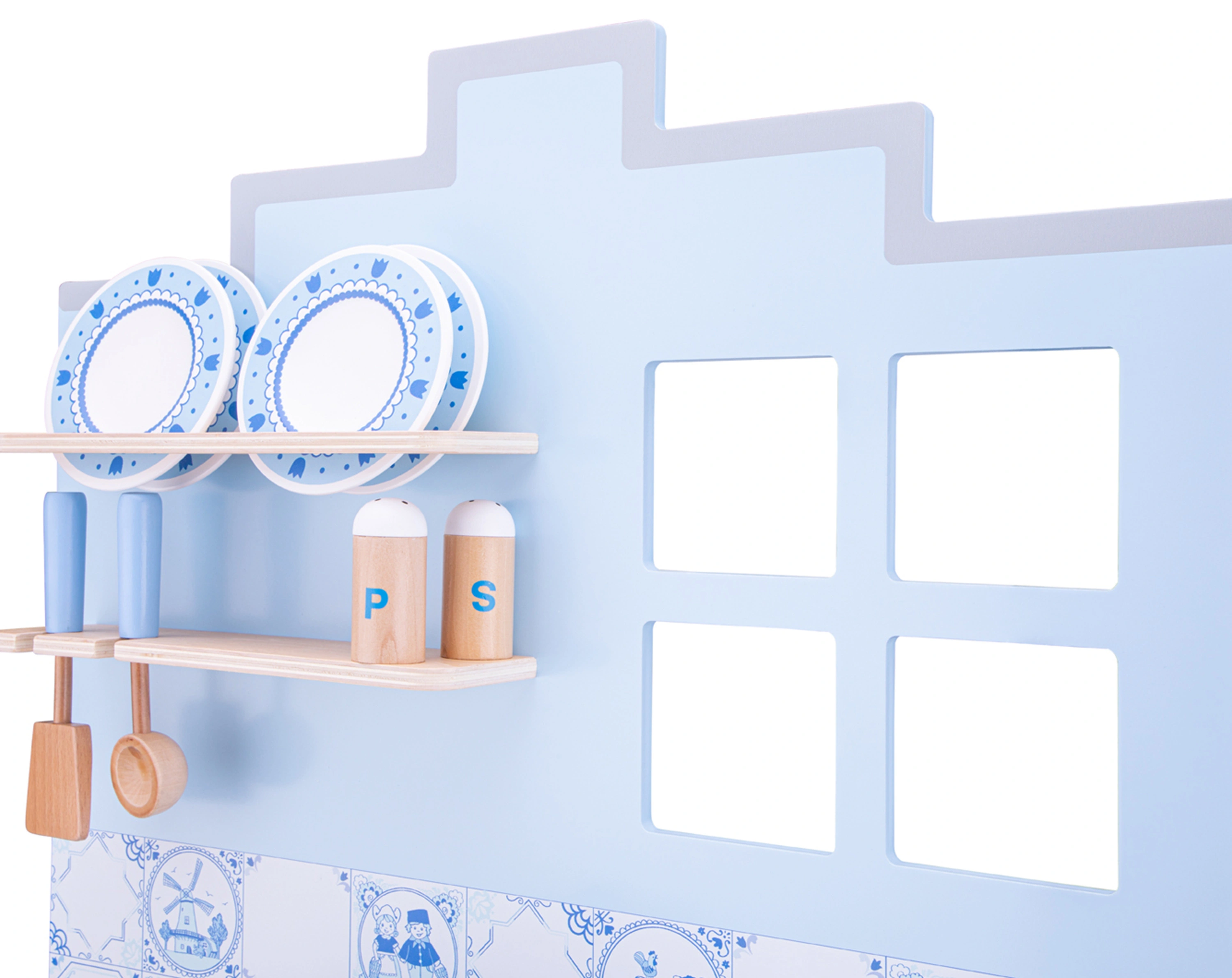 Kinder-Küche DELFT in blau
