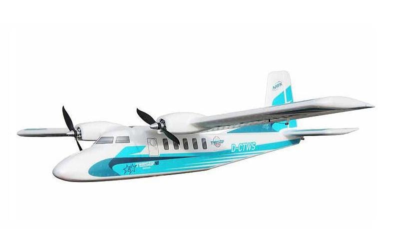 Flugzeug Twinstar ND Bausatz<br>Motorflugzeug
