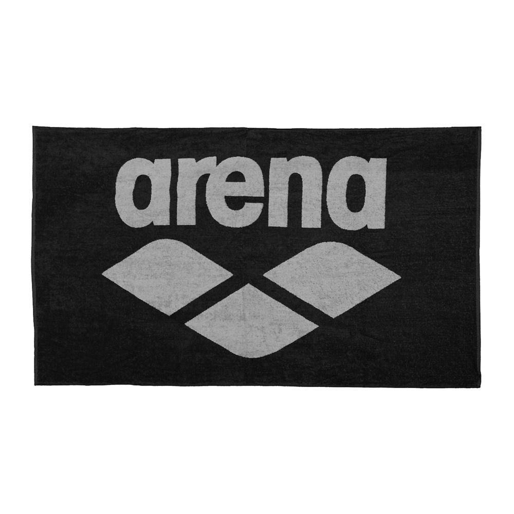 Arena SOFT - Serviette de piscine black/grey