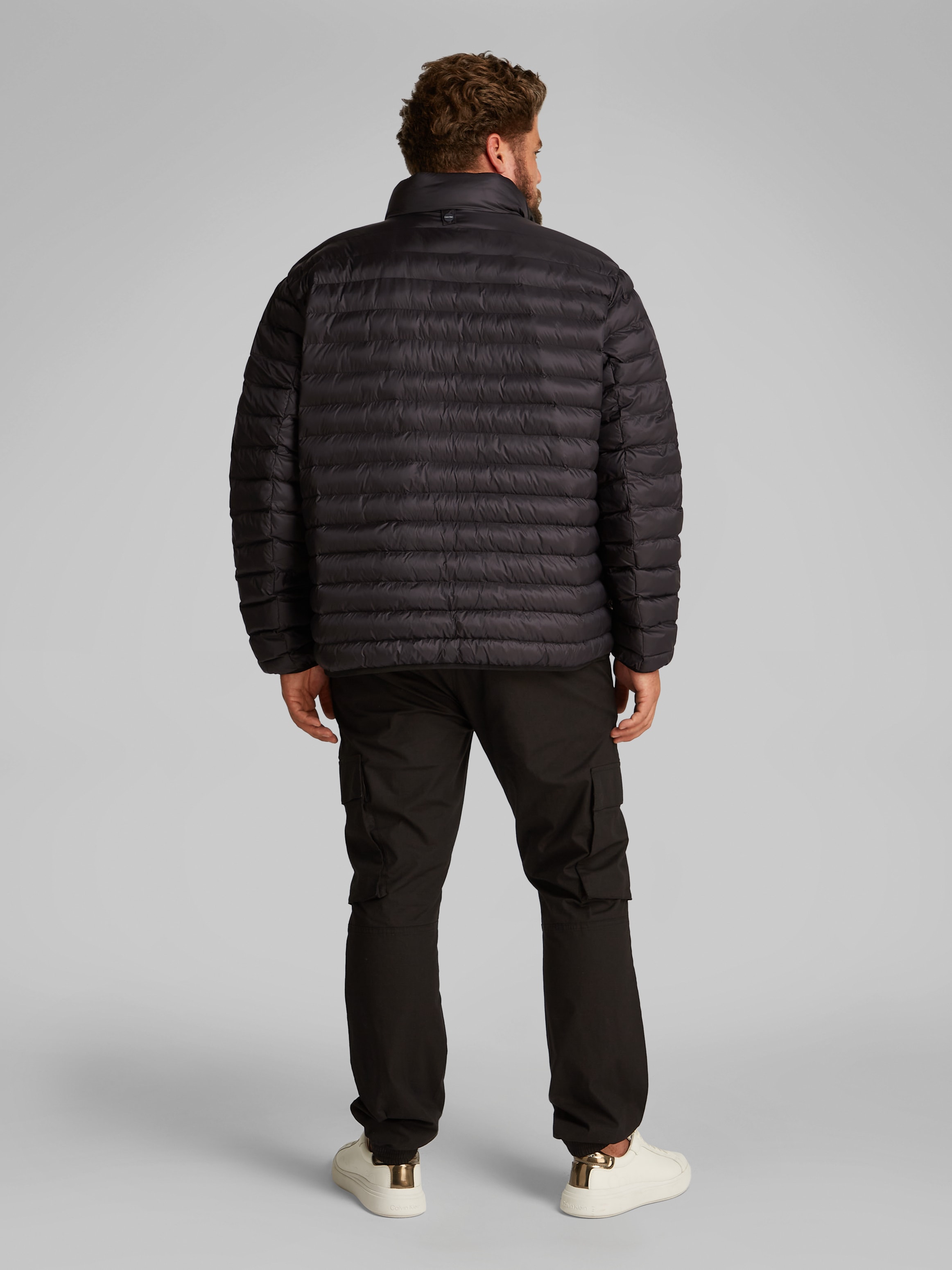 Calvin Klein Big&Tall Steppjacke »BT_LW QUILT JACKET« in Grossen Grössen mit Logopatch