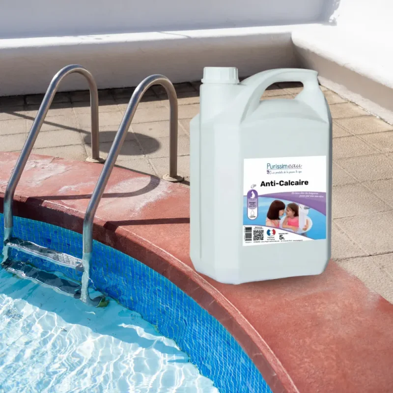PURISSIMEAU - Produit anti-calcaire pour piscine - 5L