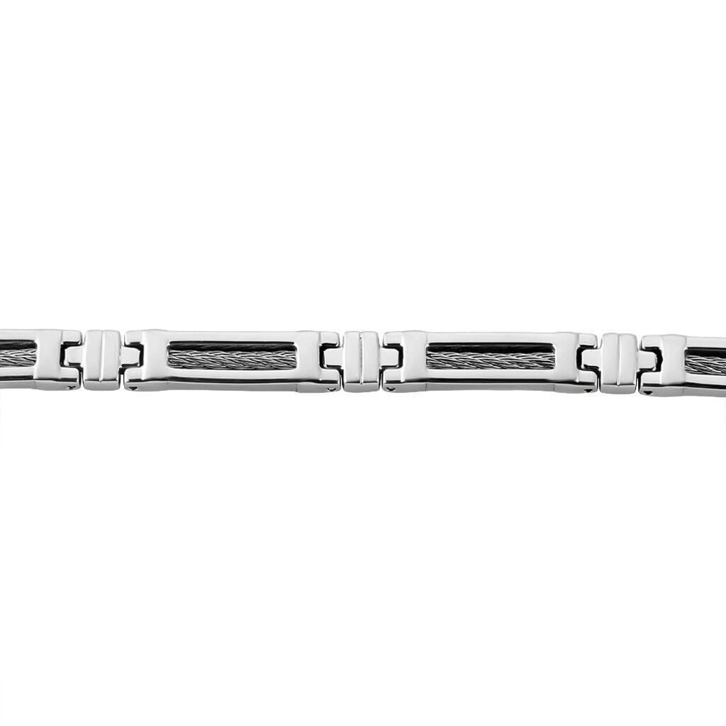 Bracelet Julien Acier Blanc