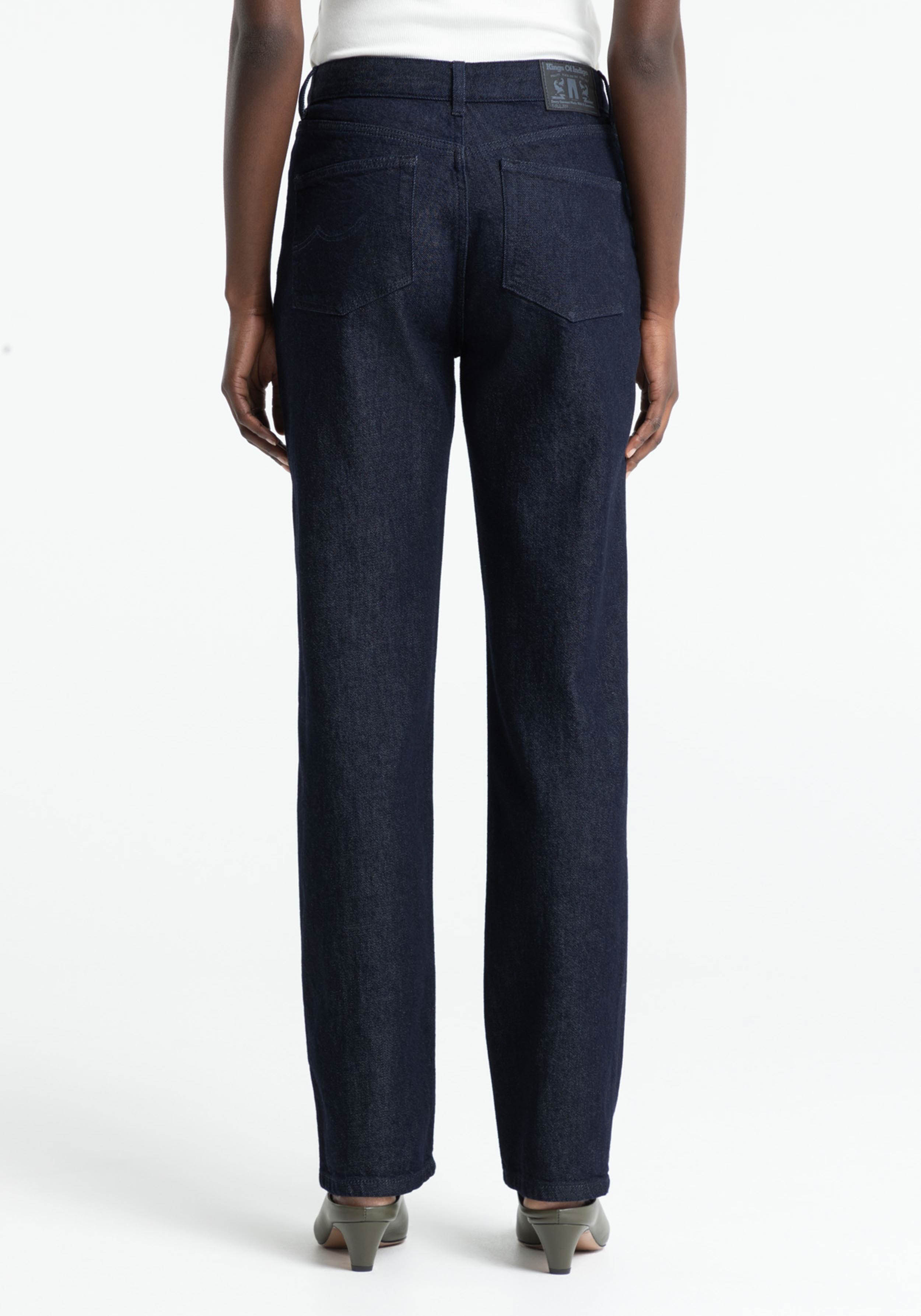 Kings Of Indigo Jeans Inoe Cotton Flex Blue Rinse