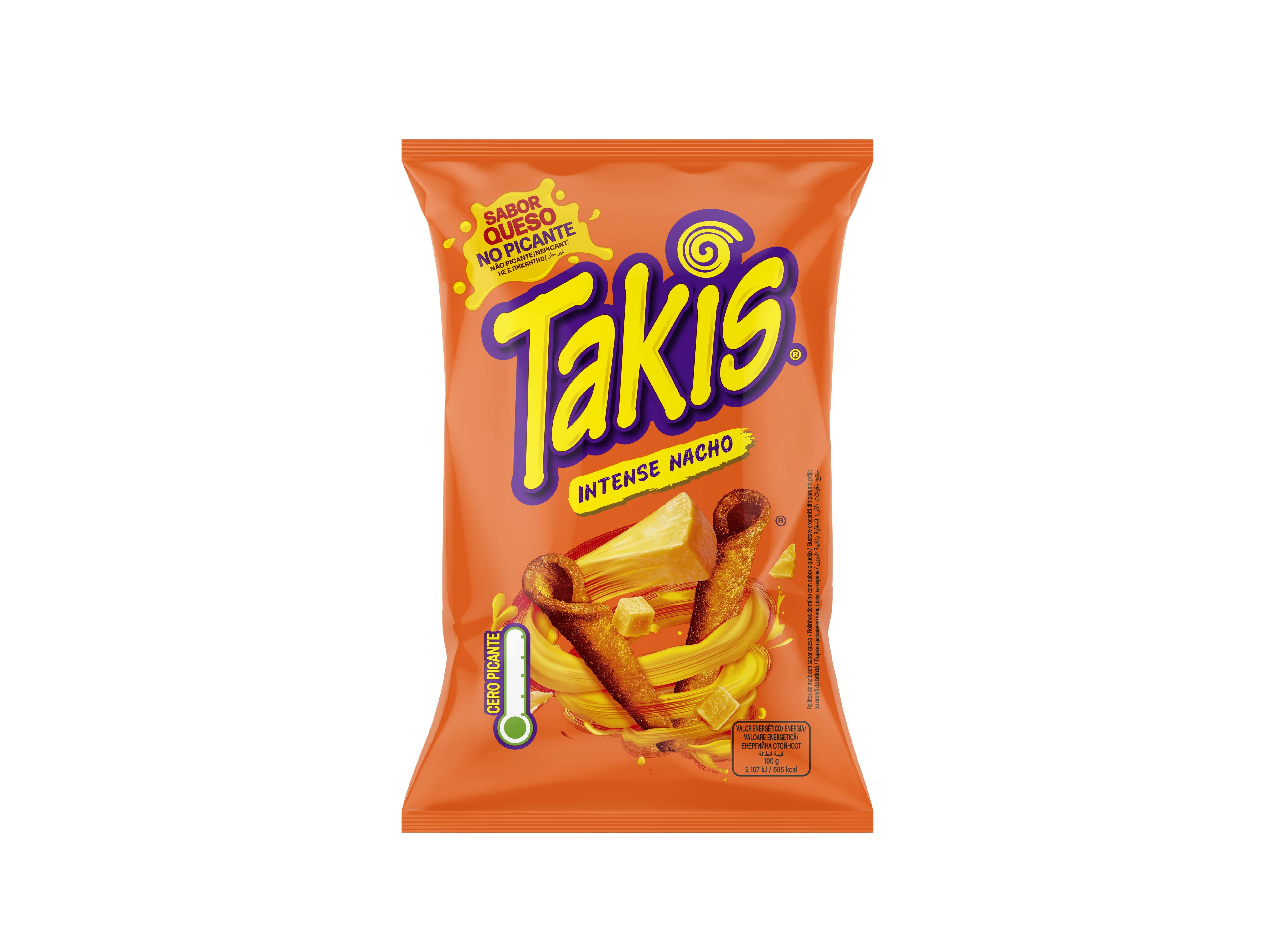 APERITIVOS TAKIS INTENSE NACHO 90G