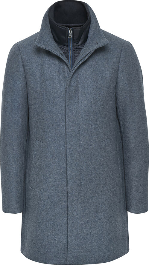 Matinique Harvey N Classic wool Dust blue