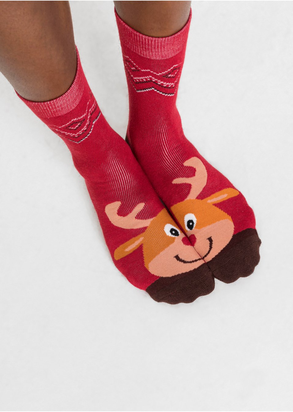 Lot de 3 paires de chaussettes thermo avec carte message pour cadeau