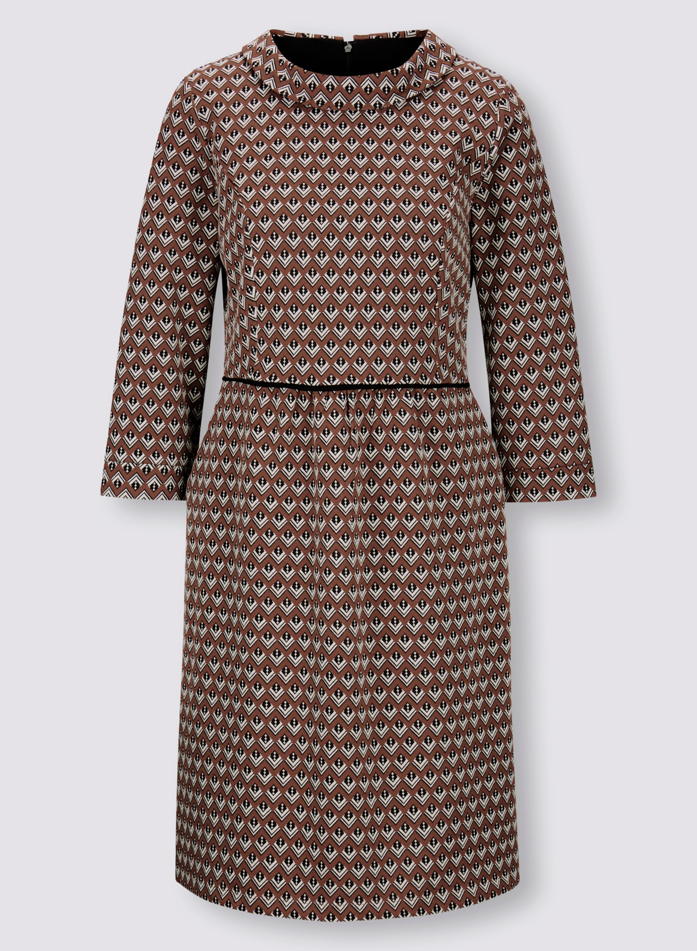 Jacquard-Kleid