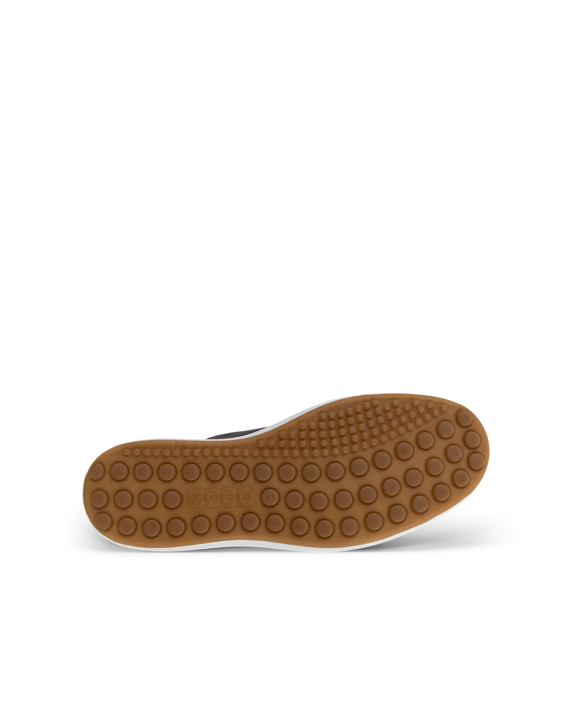 ECCO SOFT 7 M Herren Ledersneaker Braun