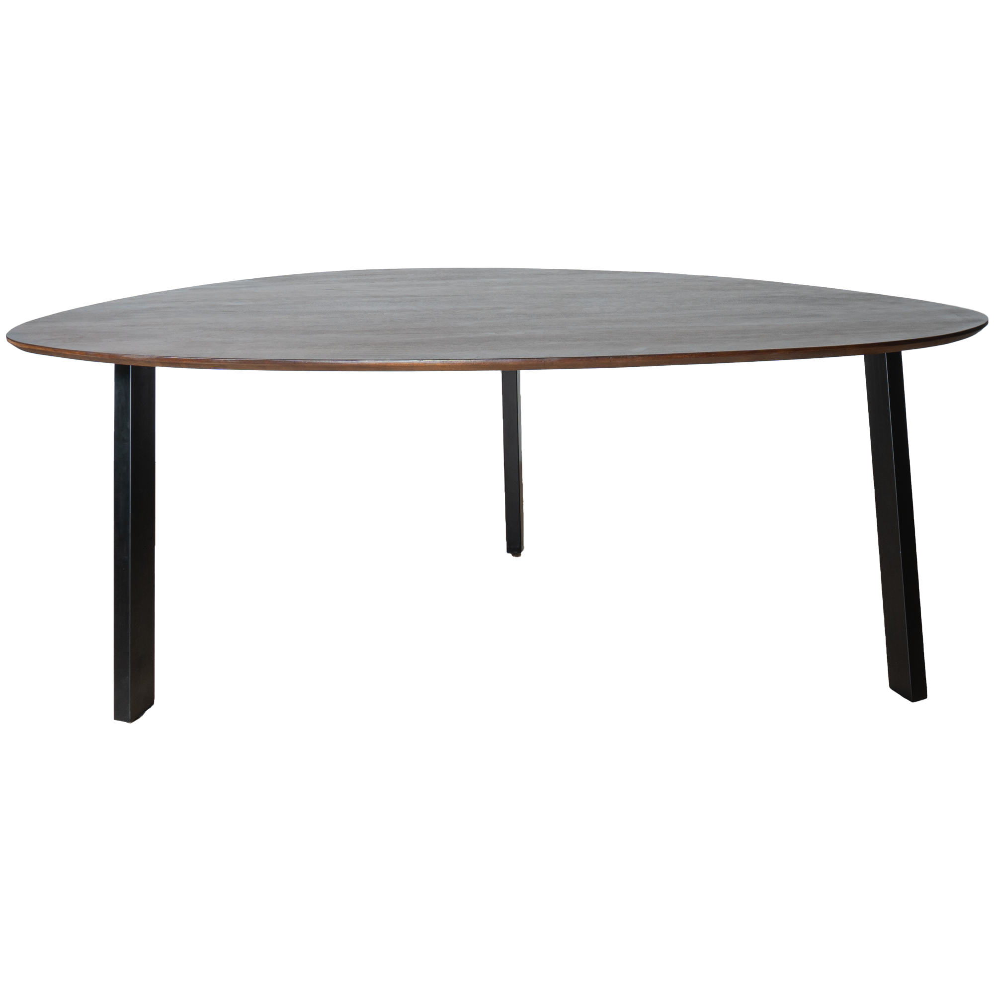 Eettafel Tinus Bruin - Kiezelvormig 200 cm