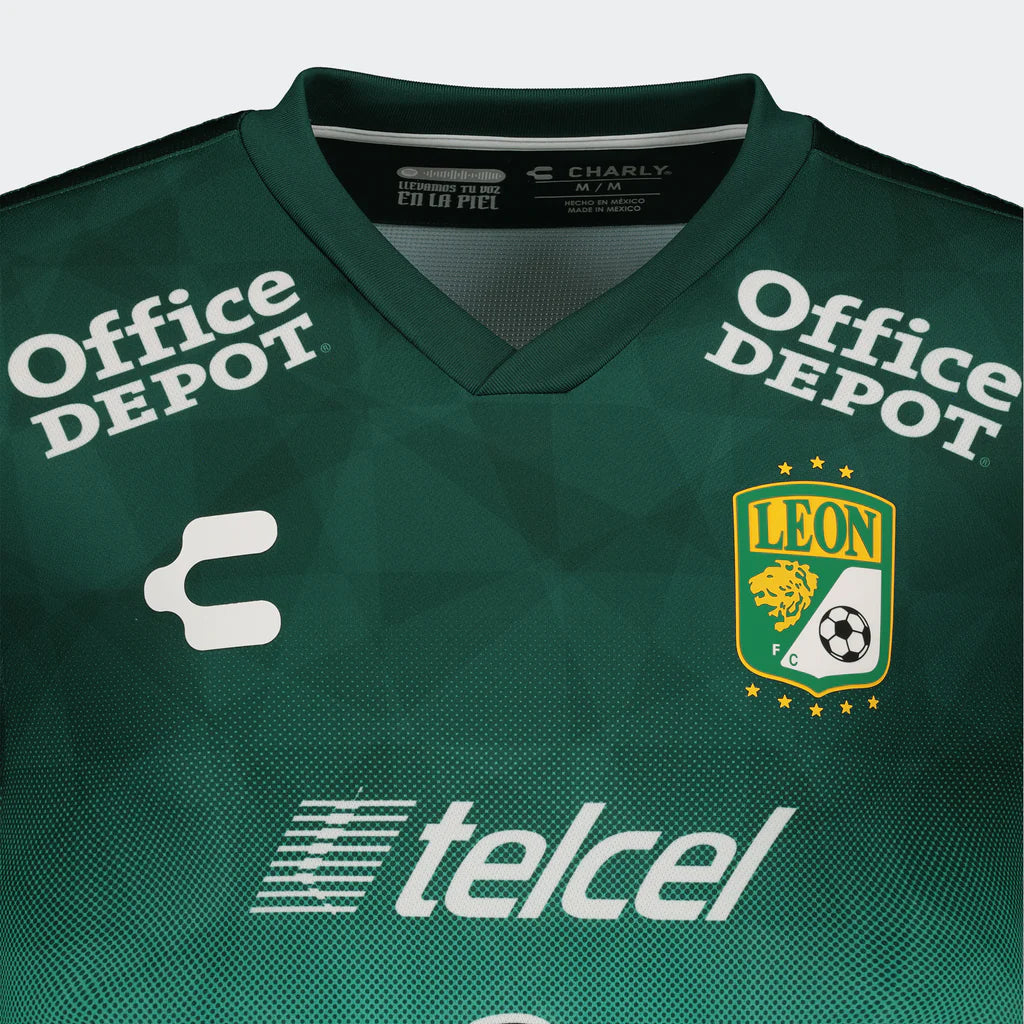 Club León Thuisshirt 2022   Bedrukking Guardado - Voetbalshirt Mexico
