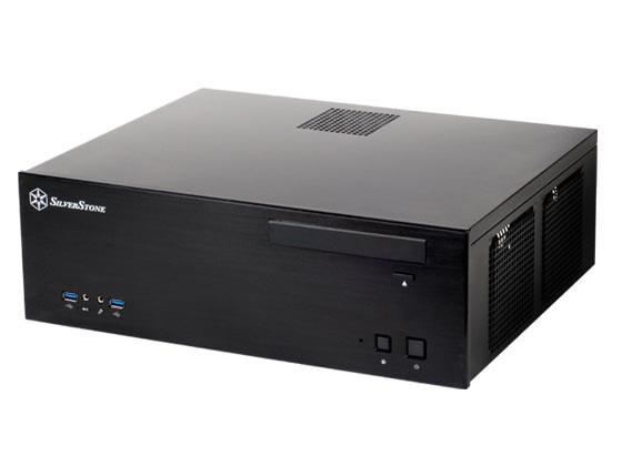 SilverStone Desktop-Gehäuse GD04B USB 3.0