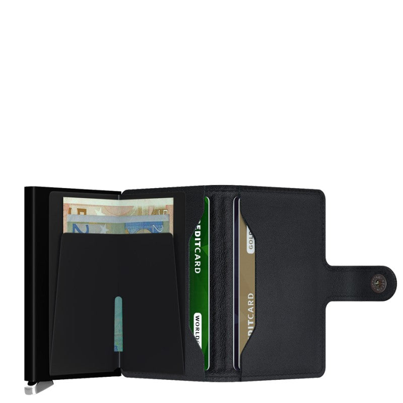 Secrid Premium Mini Wallet Emboss Lines Black