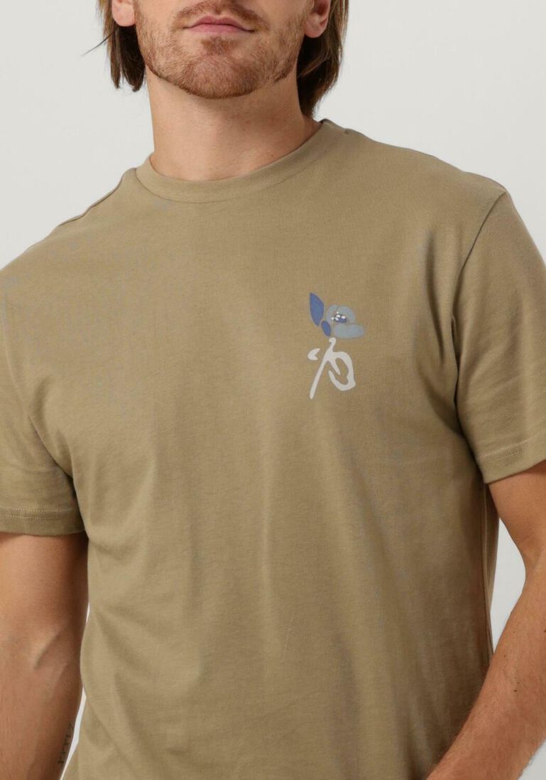 THE GOODPEOPLE groene the goodpeople t-shirt tex