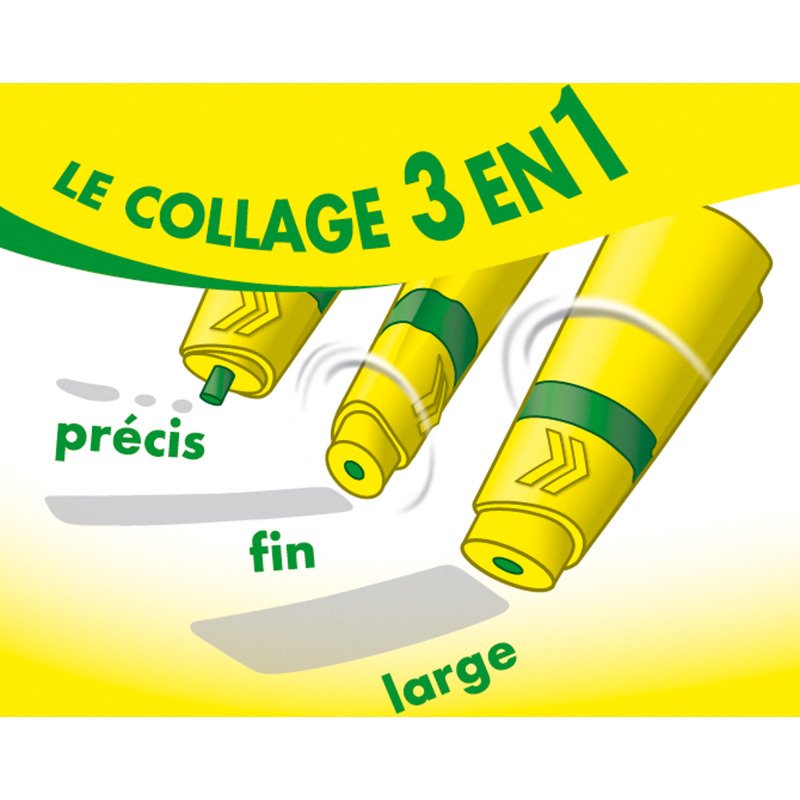 Colle 3 en 1 Renature Uhu  - flacon de 35 ml