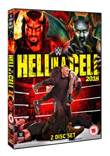 WWE: Hell in a Cell 2018 DVD (2018) Mick Foley Cert 15 2 Discs Region 2