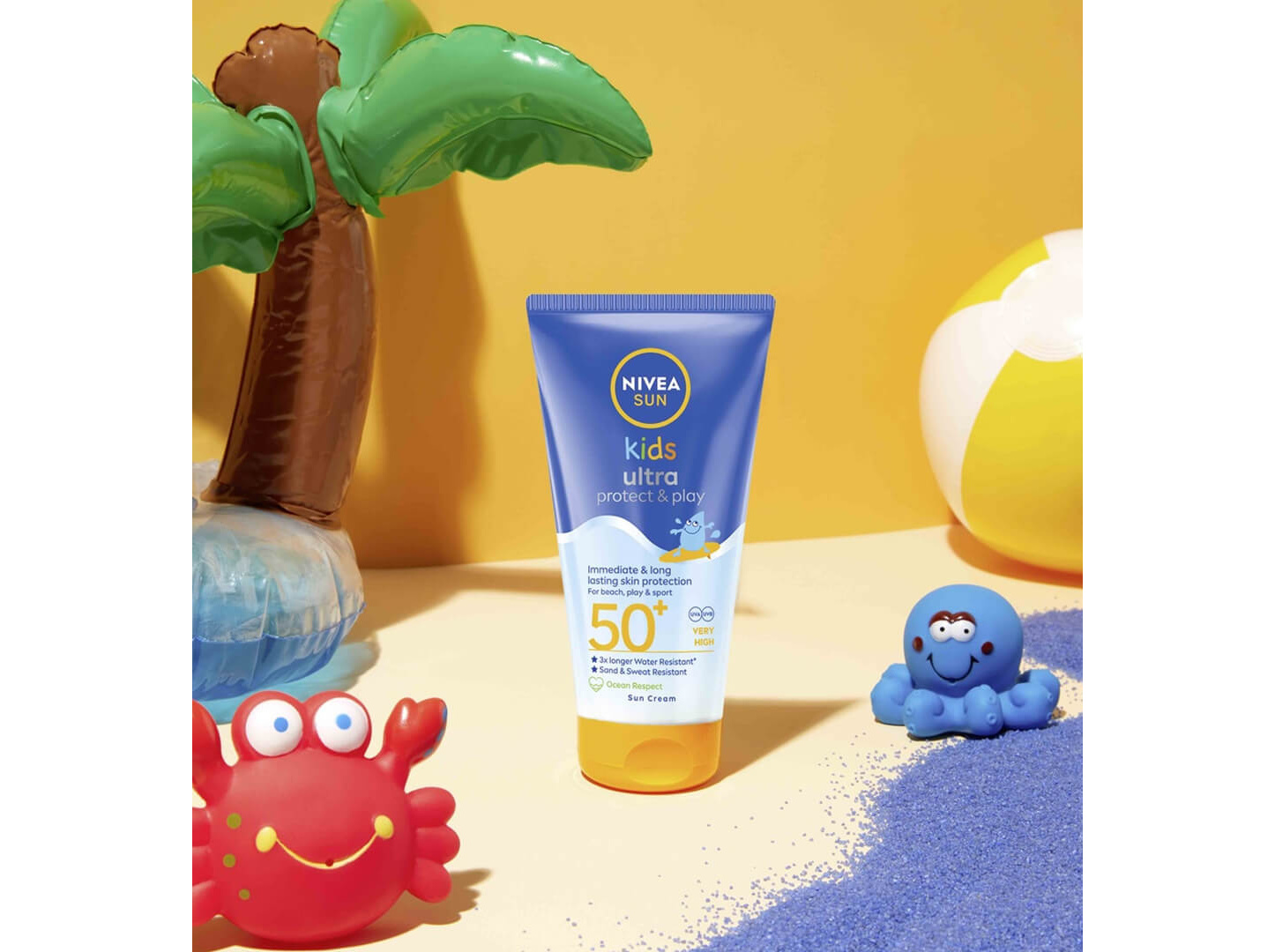 LOÇÃO KIDS ULTRA NIVEA SUN PROTECT & PLAY FP50  150ML