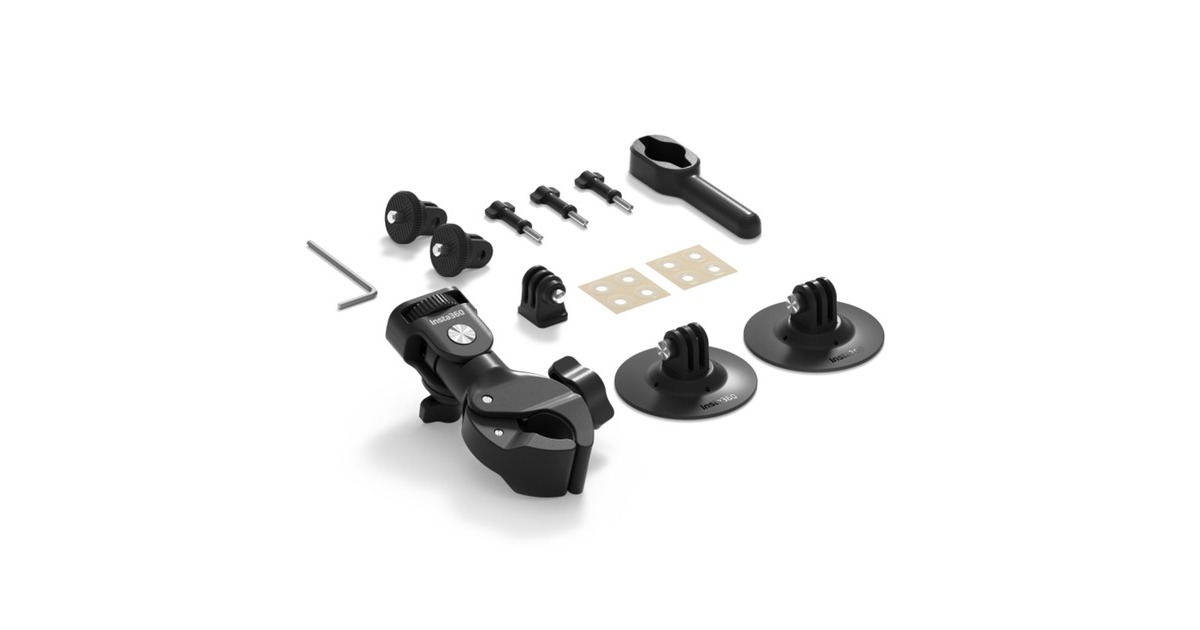 Insta360Motorcycle Kit bevestiging  (Zwart)