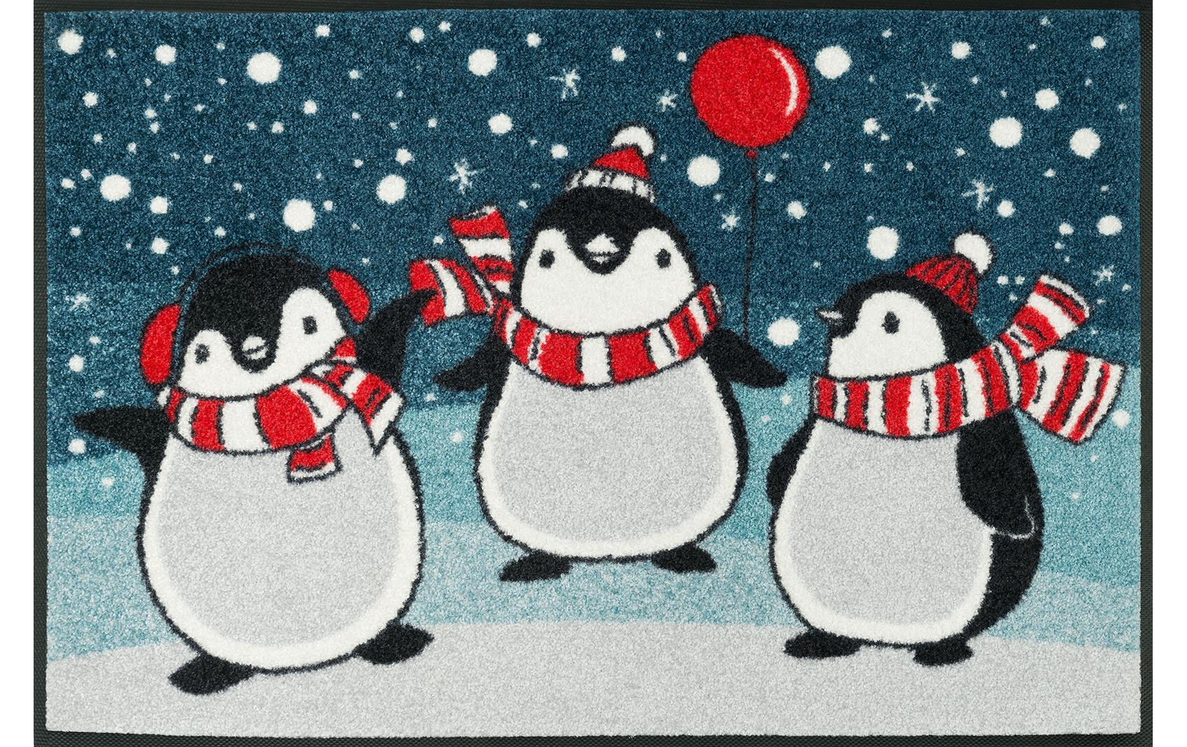 Fussmatte Pingus 50 cm x 75 cmPflegeleichte und rutschfeste Schmutzfangmatte