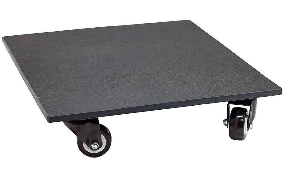 Rolleruntersetzer Rolo AnthrazitQuadratischer Pflanzenroller