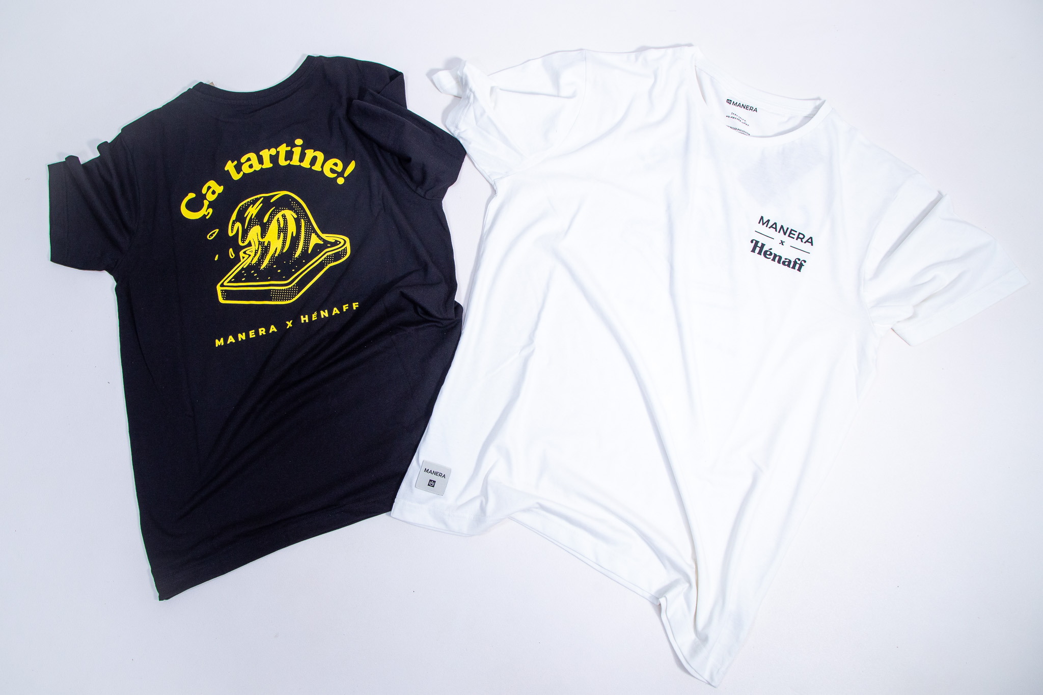 Manera T-shirts - Henaff Black