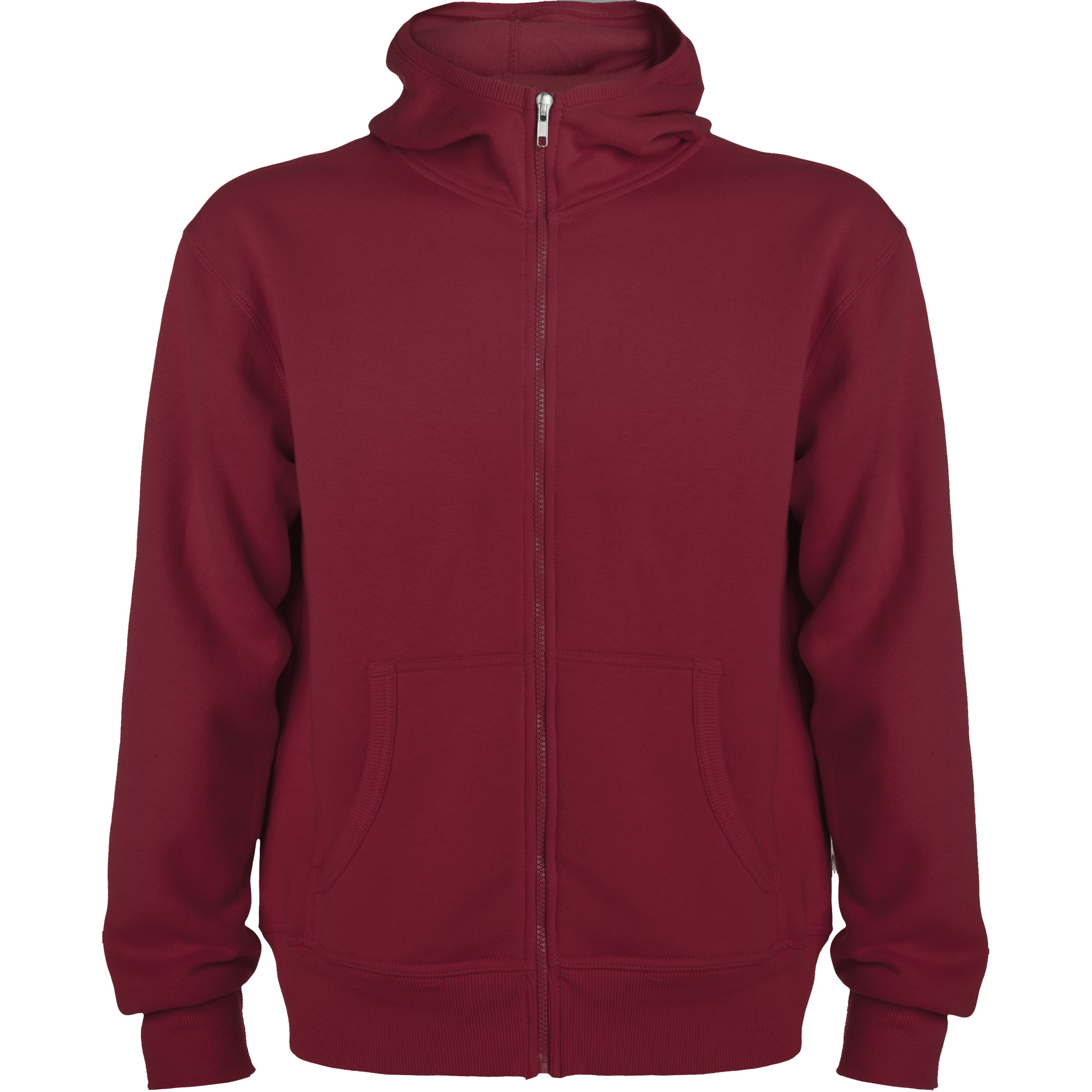 Roly CQ6421 - Veste à Capuche Montblanc avec Col Haut et Zip Complet