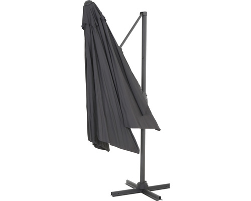 Siena Garden Califorina zweefparasol, 300 x 300 cm, antraciet