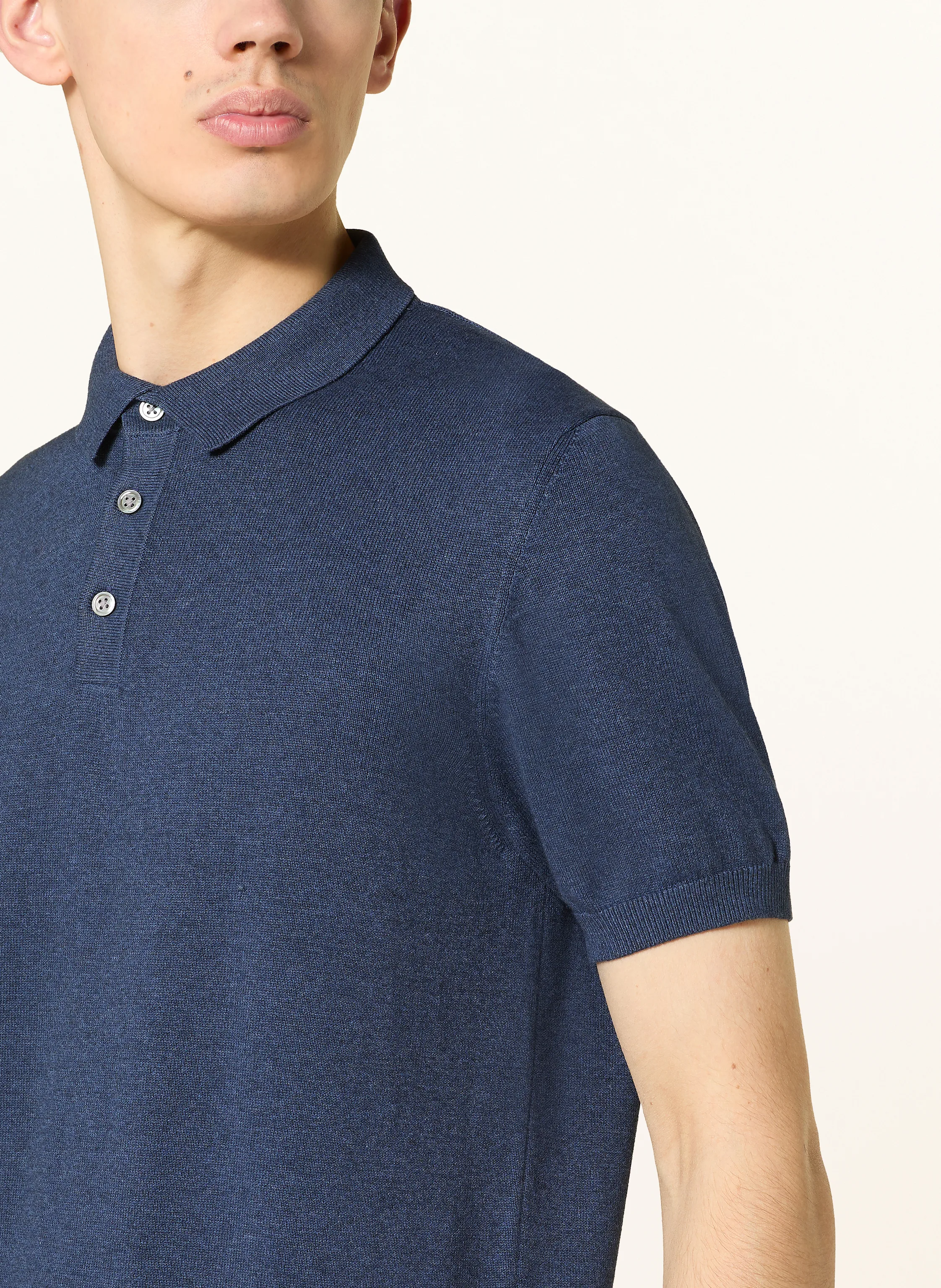 RAGMAN Strick-Poloshirt