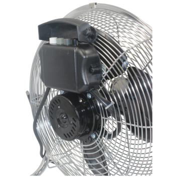 Vloerventilator Roma 30 cm zwart