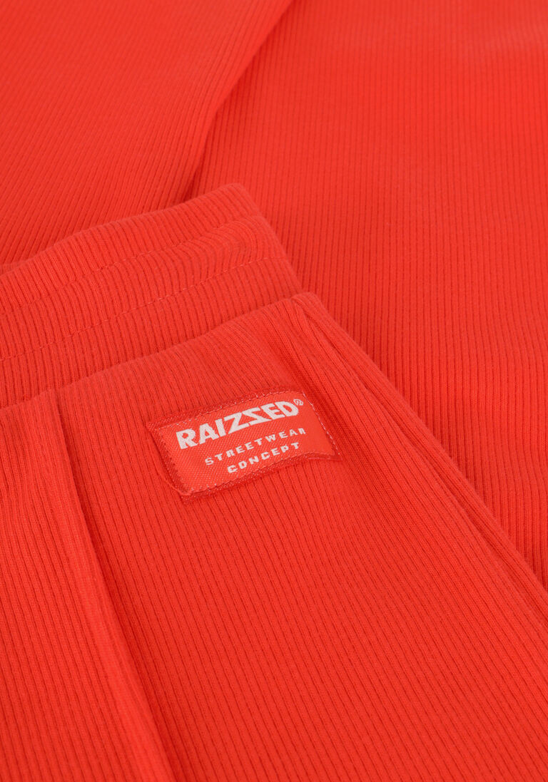 RAIZZED oranje raizzed flared broek emmie
