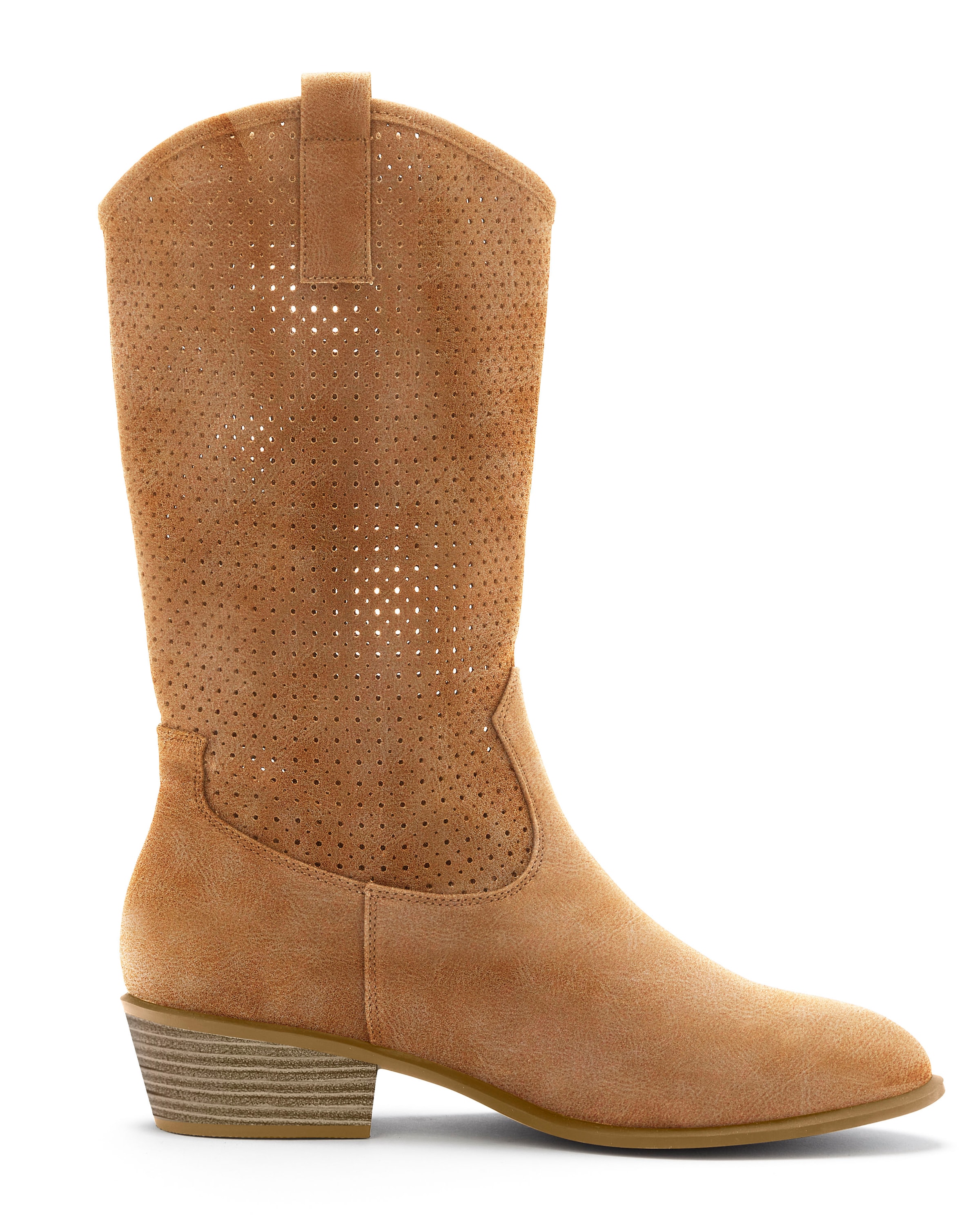 LASCANA Westernstiefel  Sommer Boots, Ankle Stiefelette, Schlupfstiefel, Cowboy-Look, Cut-Outs