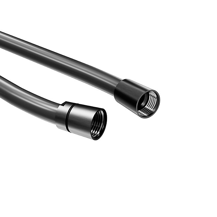Flexible de douche titane GoodHome 1,75m
