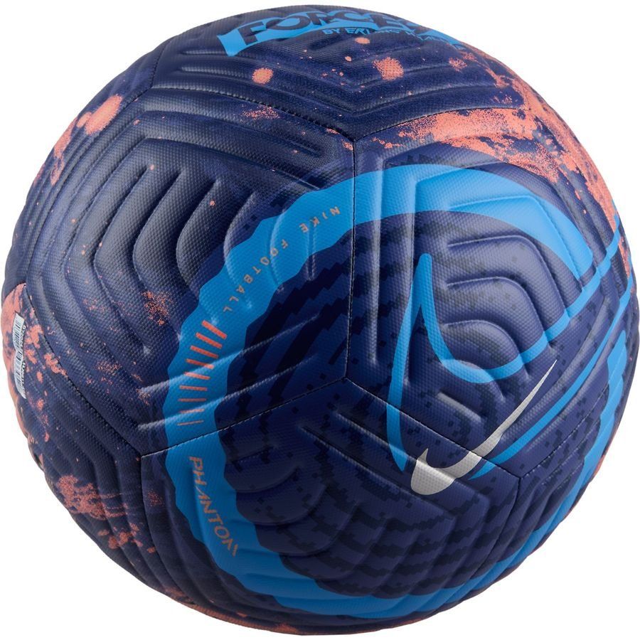 Nike Ballon Academy Erling Haaland Personal Edition - Bleu/Orange/Bleu
