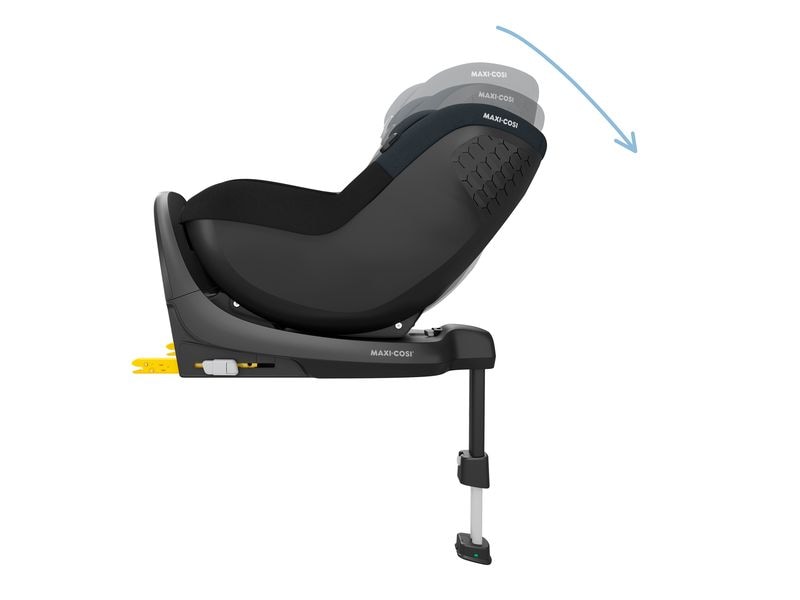 MAXI-COSI Kindersitz Reboarder Pearl S Tonal Black Kinderautositz Gruppe 0, 1