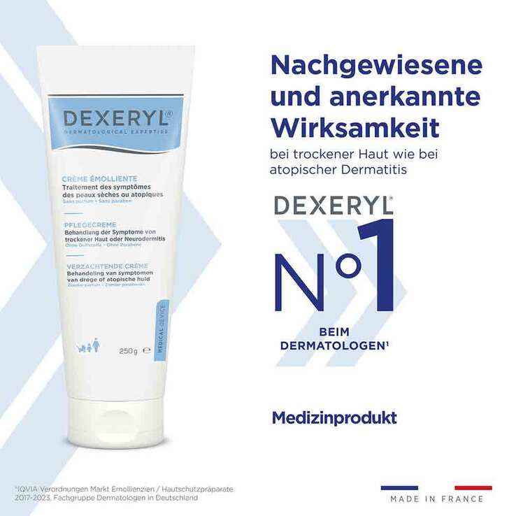 Dexeryl Pflegecreme, 250 g