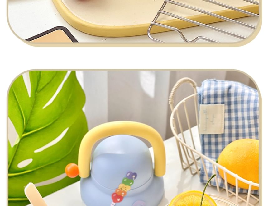 Yunikon - Plastic saladebeker voedselcontainer met sticker
