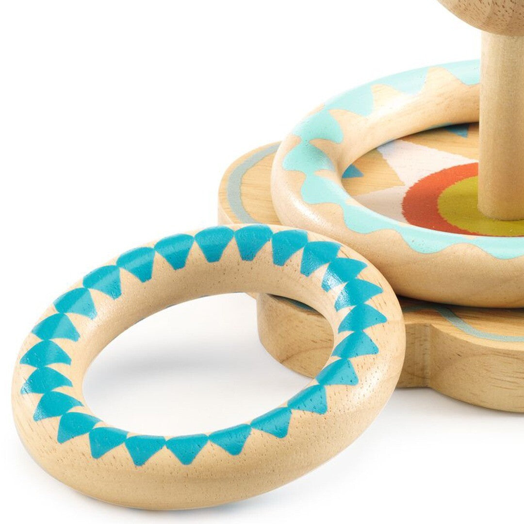 Djeco stapeltoren ringen - babyhoopi