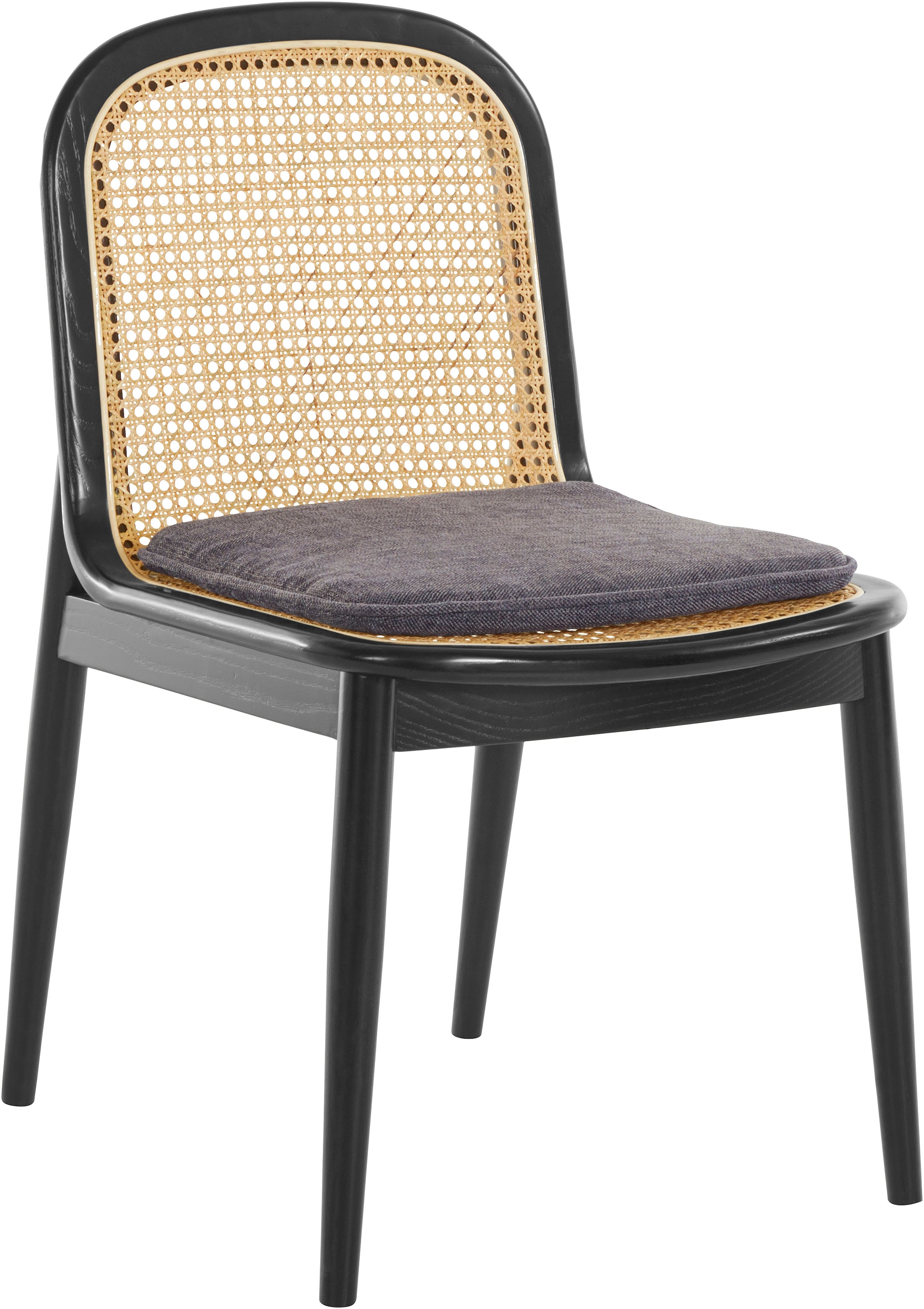 LeGer Home by Lena Gercke Esszimmerstuhl »Lina, 2er-Set, Massivholz« (Set) 2 Stk.Polsterstuhl mit Rahmen und Beinen aus massivem Eschenholz