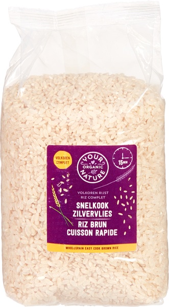Your Organic Nature Zilvervliesrijst Snelkook (800 gr)