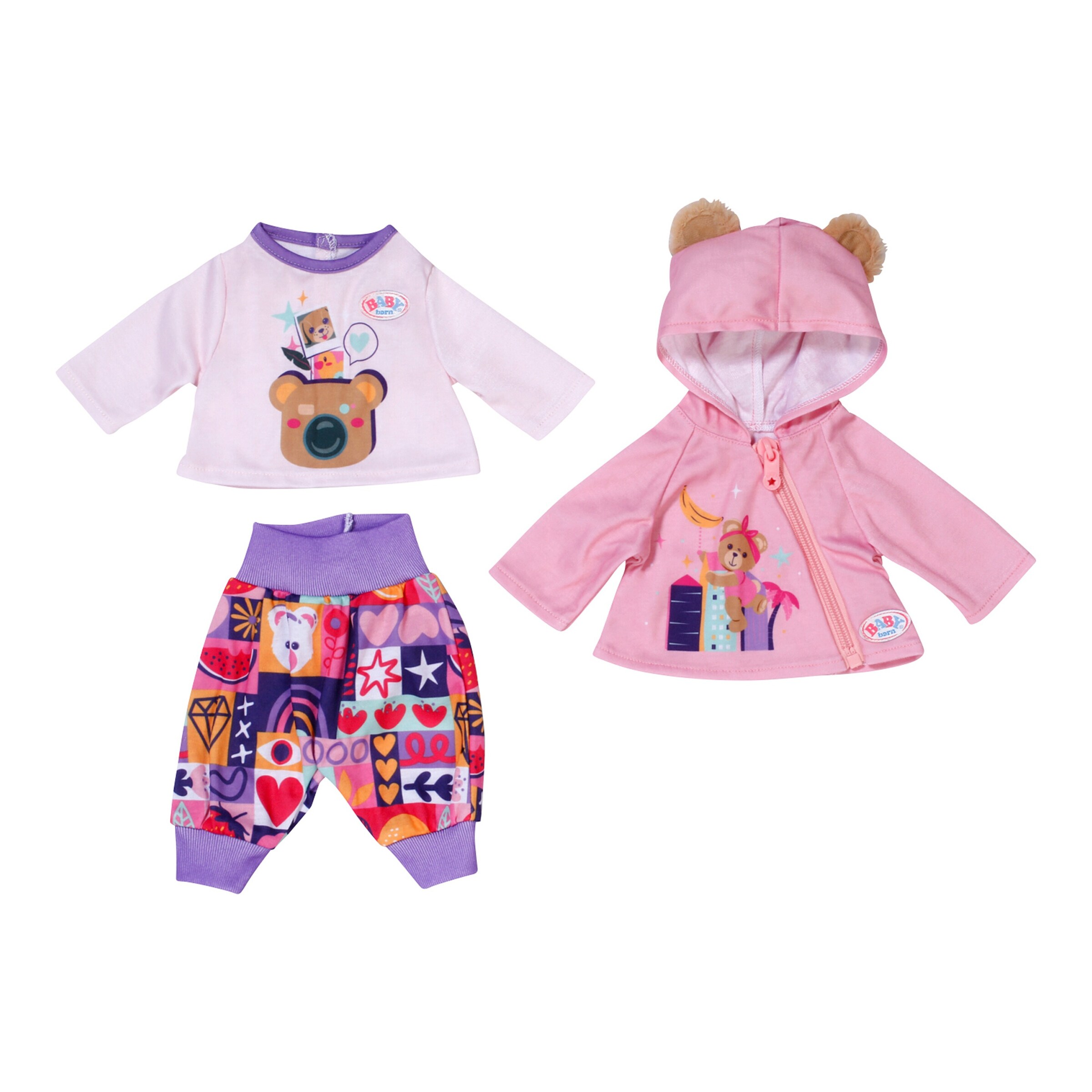 Zapf Creation - BABY BORN Puppen Outfit Neugeborene