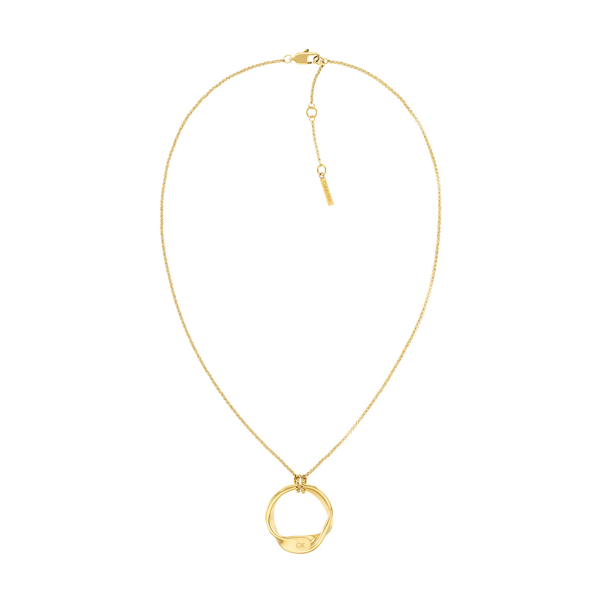 Collier CALVIN KLEIN acier doré