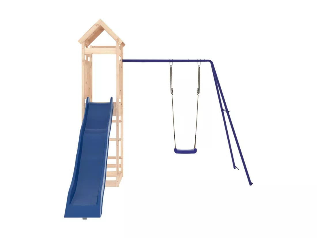 Aire de jeux d'extérieur bois de pin massif