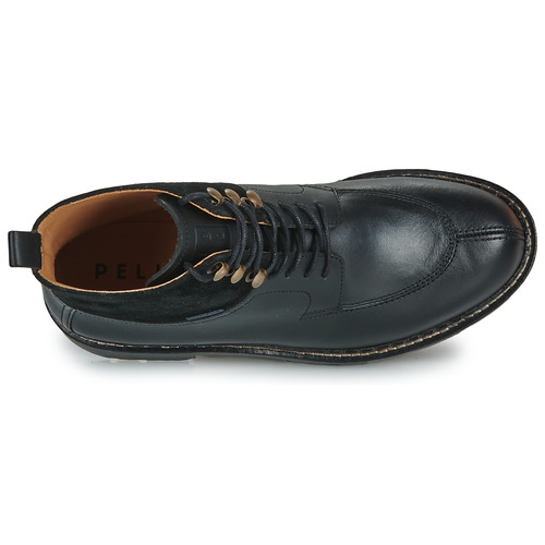 Pellet - VICTOIRE - Veau pull up / velours noir