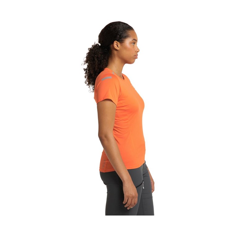 Haglöfs L.I.M Tech Tee Women Flame Orange