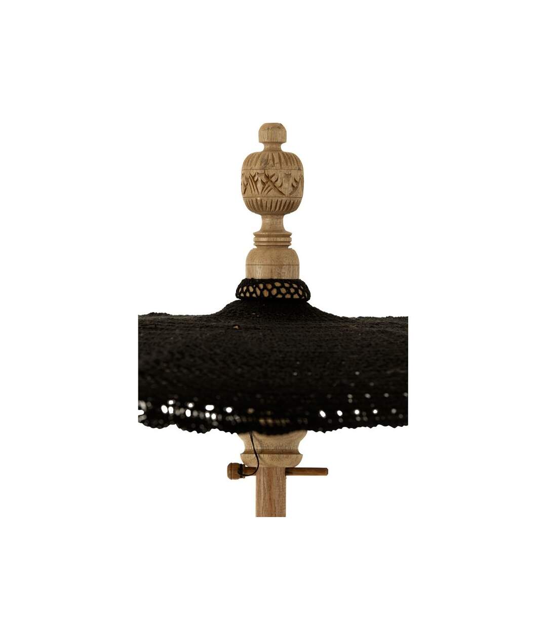 Paris Prix - Parasol Avec Pompons clark 253cm Noir